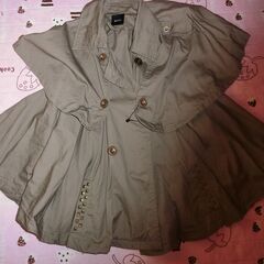 新品 ジャケット ポンチョの画像