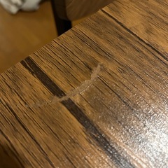 二人用ダイニングテーブルセット椅子2脚の画像