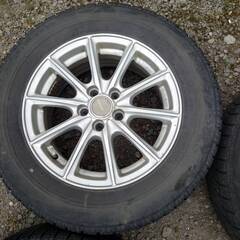 BRIDGESTONE ECOFORM 15x6J+43 PCD100 BRIDGESTONE VRX 195/65R15 91Qの画像