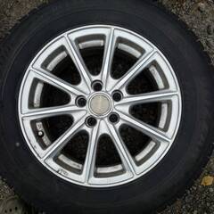 BRIDGESTONE ECOFORM 15x6J+43 PCD100 BRIDGESTONE VRX 195/65R15 91Qの画像