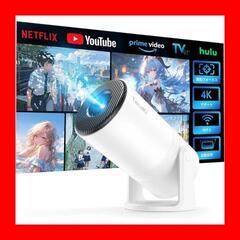 4K対応 Android TV搭載 プロジェクター 18000L...