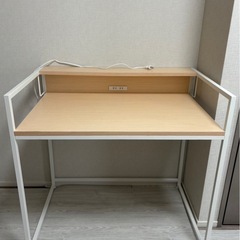 【再値下げ】ワークデスク　コンセント付　90×60×70の画像