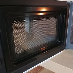 電子レンジ 17L ヘルツフリー ターンテーブル エスケイジャパン SJM-M17DA 2023年製の画像