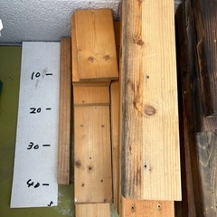 (取引き中)　2x4の端材釘穴あり無料の画像