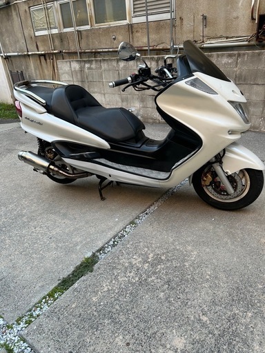 値下げ　マジェスティ250 白  乗って帰れます！