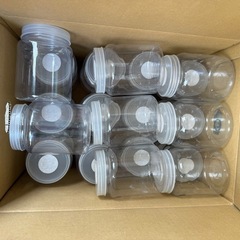 硬質クリアボトル 800ml 穴あけ加工済み【中古・使用済】1個80円