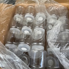 硬質クリアボトル 800ml 穴あけ加工済み【中古・使用済】1個80円の画像