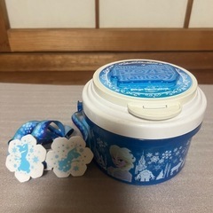 アナと雪の女王 ポップコーンバケット 深さ調整 取り外し 丸洗い可能の画像