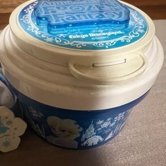 アナと雪の女王 ポップコーンバケット 深さ調整 取り外し 丸洗い可能の画像
