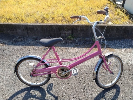 自転車20インチ (右ひじ) 宮崎の自転車の中古あげます・譲ります