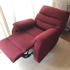 20%値下げ中！★ニトリ★1人用★電動リクライニングソファの画像