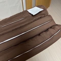 マットレス 3つ折り　シングルサイズ ウレタン 9cm 低反発　ほぼ未使用の画像