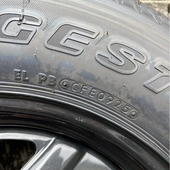 ☆ジムニータイヤ☆JB64 ☆新車外しブリヂストン デューラー H/L 852 175/80R16の画像