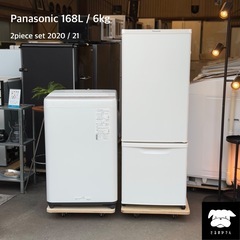 ご成約済み🐶 Panasonic 一人暮らし家電2点セット✨ 大きめサイズ⭕️の画像
