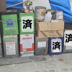 各塗料、材料無料で譲ります。の画像