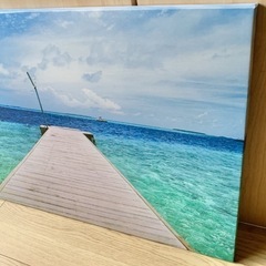 美品　アートボード 70×50cmの画像