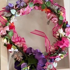 花飾りの画像