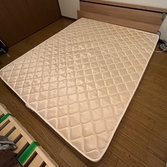 【訳あり】クイーンサイズマットレス／幅153cm