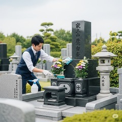 【お墓清掃・お参り代行】糸島・福岡近郊／写真報告付きで安心…