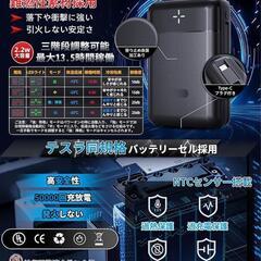 空調水冷服 ペルチェ 冷却 ベスト フリーサイズ　22000mAh 熱中症対策の画像