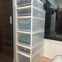 無印良品衣装ケース引出式 6 個