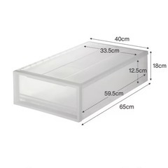 無印良品衣装ケース引出式 6 個の画像