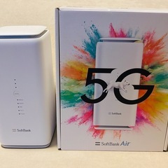 【SoftBank Air 第5世代 5G対応ルーター】本体のみ...