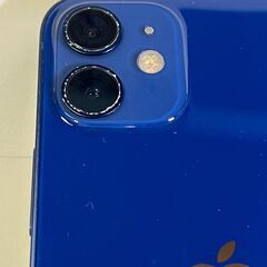 美品 iPhone12 mini ブルー ／ A2398 ／ 国内SIMフリー ／ 128GB ／バッテリー100％の画像