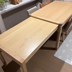 伸縮ダイニングテーブル&椅子セット