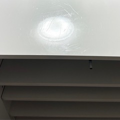 ホワイト　食器棚の画像