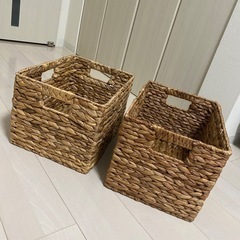 ニトリ♡バスケット ムスカ レギュラー　2個セットの画像