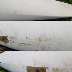 フジタ　FUJITA　　 カヤック　A-1 カヌー 　2機　セット 赤&緑　ヴィンテージの画像