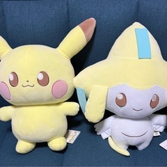 ピカチュウ　ジラーチ　ぬいぐるみ