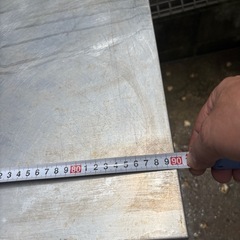 ステンレス　扉　調理台　作業台　　の画像