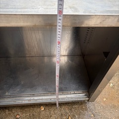 ステンレス　扉　調理台　作業台　　の画像