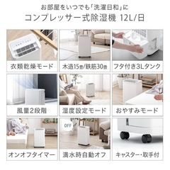 除湿機】 タンスのゲン 型番JO05 (ゆり) 読売ランド前の季節