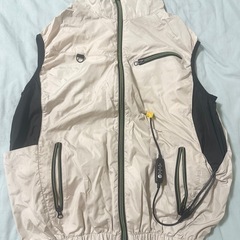 【お話し中】【バッテリー無し】空調服　ファン付きベスト　メンズM（レディースL〜LL相当）の画像