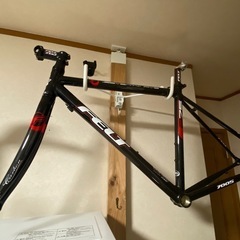 ロードレーサー　フレーム　ハンドル　サドルの画像