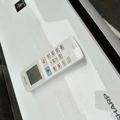 6畳用 SHARP セパレート型 ルームエアコン 室内機 室外機 冷房＆暖房 使用感少 クーラー 室内エアコン 美品！の画像
