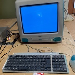 値下げ！初代iMac G3スケルトングリーン  の画像