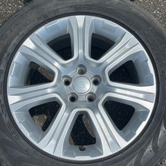 ランドローバー LZ系 レンジローバーイヴォーク純正 スタイル-7006 8J-18+45 107.95/5H 235/60R18 2017年製 オールシーズンタイヤ付き4本　 GJ32-1007-ABの画像
