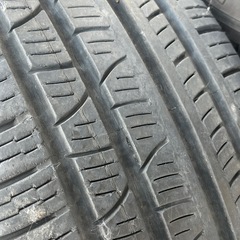 ランドローバー LZ系 レンジローバーイヴォーク純正 スタイル-7006 8J-18+45 107.95/5H 235/60R18 2017年製 オールシーズンタイヤ付き4本　 GJ32-1007-ABの画像