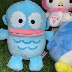 タグ付き サンリオキャラクターズドール(約19cm)の画像