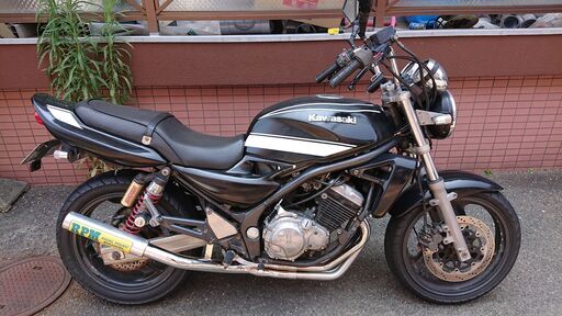 福岡市 実働 GSX250FX（バリオスⅡ）RPMマフラー★P管 250cc カワサキ スズキ 単車