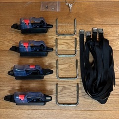 車で行くアウトドアに！光沢のある外装のTHULEのジェットバッグOCEAN600売りますの画像