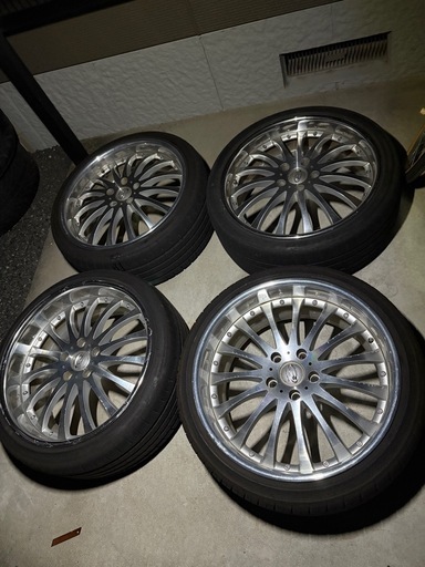 ☆深リム ウェッズ WEDS ASA BELLONA ベローナ 19インチ 8J +43、9J +