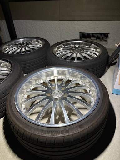 最終値下げ深リムウェッズ ASA BELLONA ベローナ 19インチ