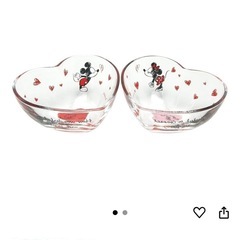 美品　ミッキーとミニー  ペアマグ　ボールの画像