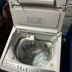 HITACHI 縦型洗濯機 BW-V70F 2021年製の画像