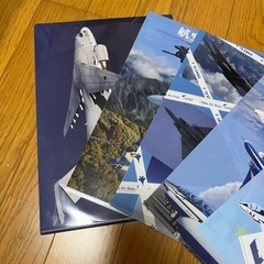 【未使用】航空自衛隊 クリアファイル 6枚セットの画像